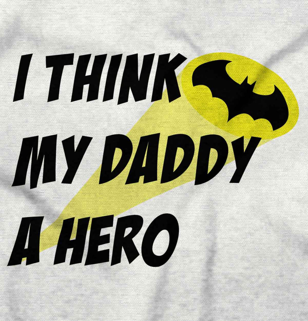 Daddy Is Batman Romper Bodysuit-Misc-Brisco Baby