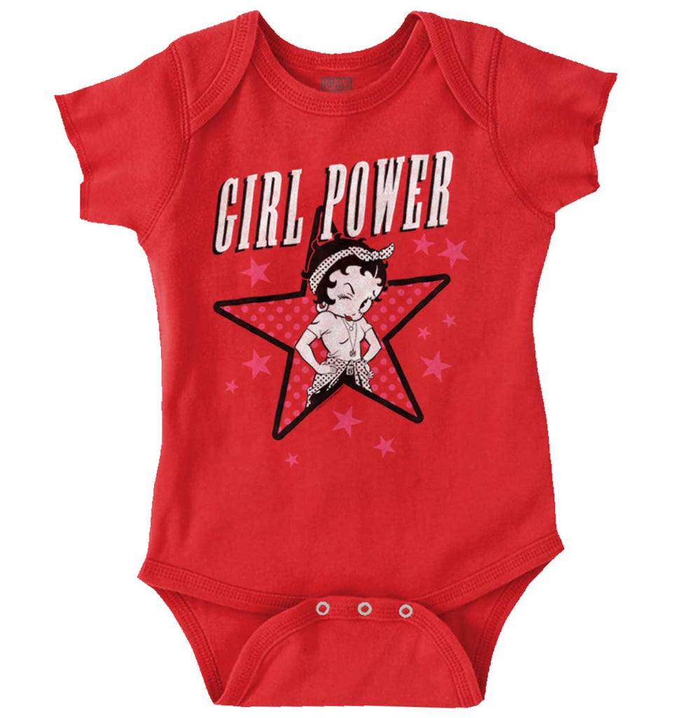 Superwoman Betty Romper Bodysuit-Direct To Garment Print-Brisco Baby