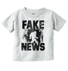 Fake Bigfoot Infant Toddler T Shirt-Direct To Garment Print-Brisco Baby