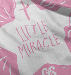 Little Miracle Infant Baby Bib-Direct To Garment Print-Brisco Baby