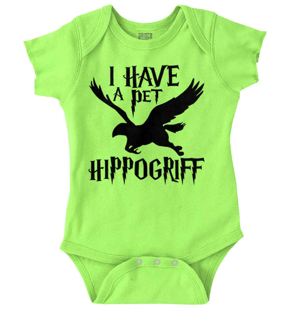 Pet Hippogriff Romper Bodysuit-Direct To Garment Print-Brisco Baby