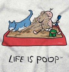 Dog Sandbox Infant Toddler T Shirt-Direct To Garment Print-Brisco Baby