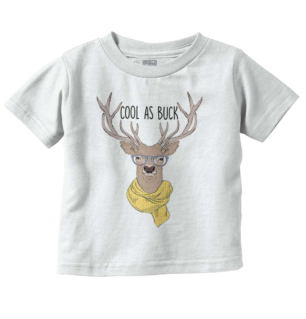 Cool As Buck Infant Toddler T Shirt-Direct To Garment Print-Brisco Baby