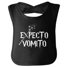 Expecto Vomito Infant Baby Bib-Direct To Garment Print-Brisco Baby