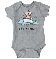 Crying Bath Romper Bodysuit-Direct To Garment Print-Brisco Baby