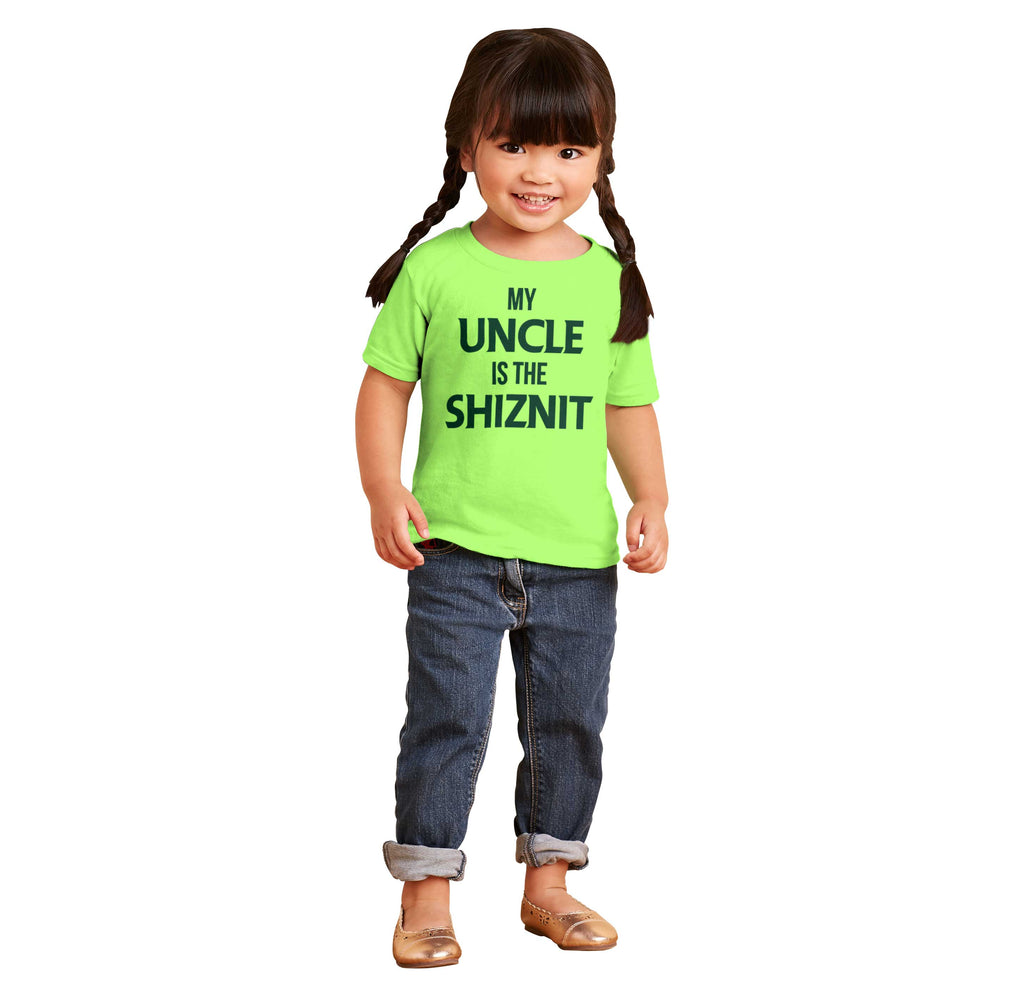 Uncle Shiznit Infant Toddler T Shirt-Direct To Garment Print-Brisco Baby