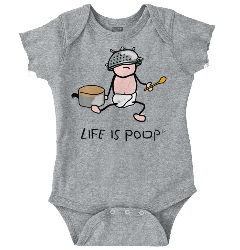 Pots and Pans Romper Bodysuit-Direct To Garment Print-Brisco Baby