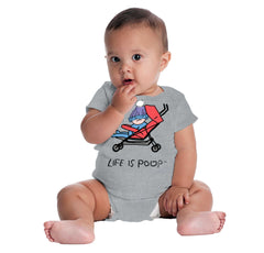 Winter Stroller Romper Bodysuit-Direct To Garment Print-Brisco Baby