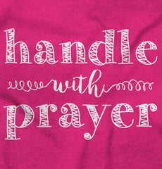 Handle With Prayer Solid Baby Pajama Top-Direct To Garment Print-Brisco Baby