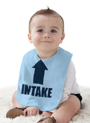 Intake Infant Baby Bib-Direct To Garment Print-Brisco Baby