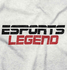 Sports Legend Professional Gamer Raglan Romper Bodysuit-Direct To Garment Print-Brisco Baby
