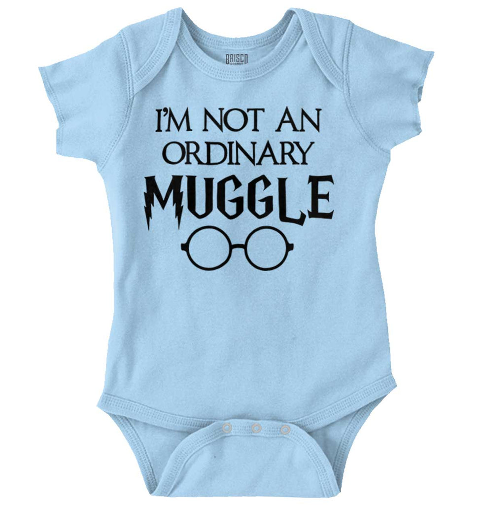 Orginary Muggle Romper Bodysuit-Direct To Garment Print-Brisco Baby