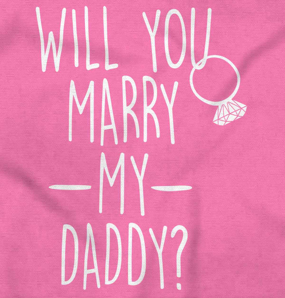 Marry My Daddy Baby Polka Dot Skirt Dress-Direct To Garment Print-Brisco Baby