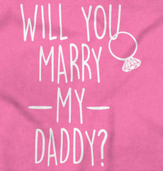 Marry My Daddy Baby Polka Dot Skirt Dress-Direct To Garment Print-Brisco Baby