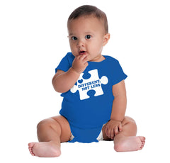 Different Not Less Romper Bodysuit-Direct To Garment Print-Brisco Baby
