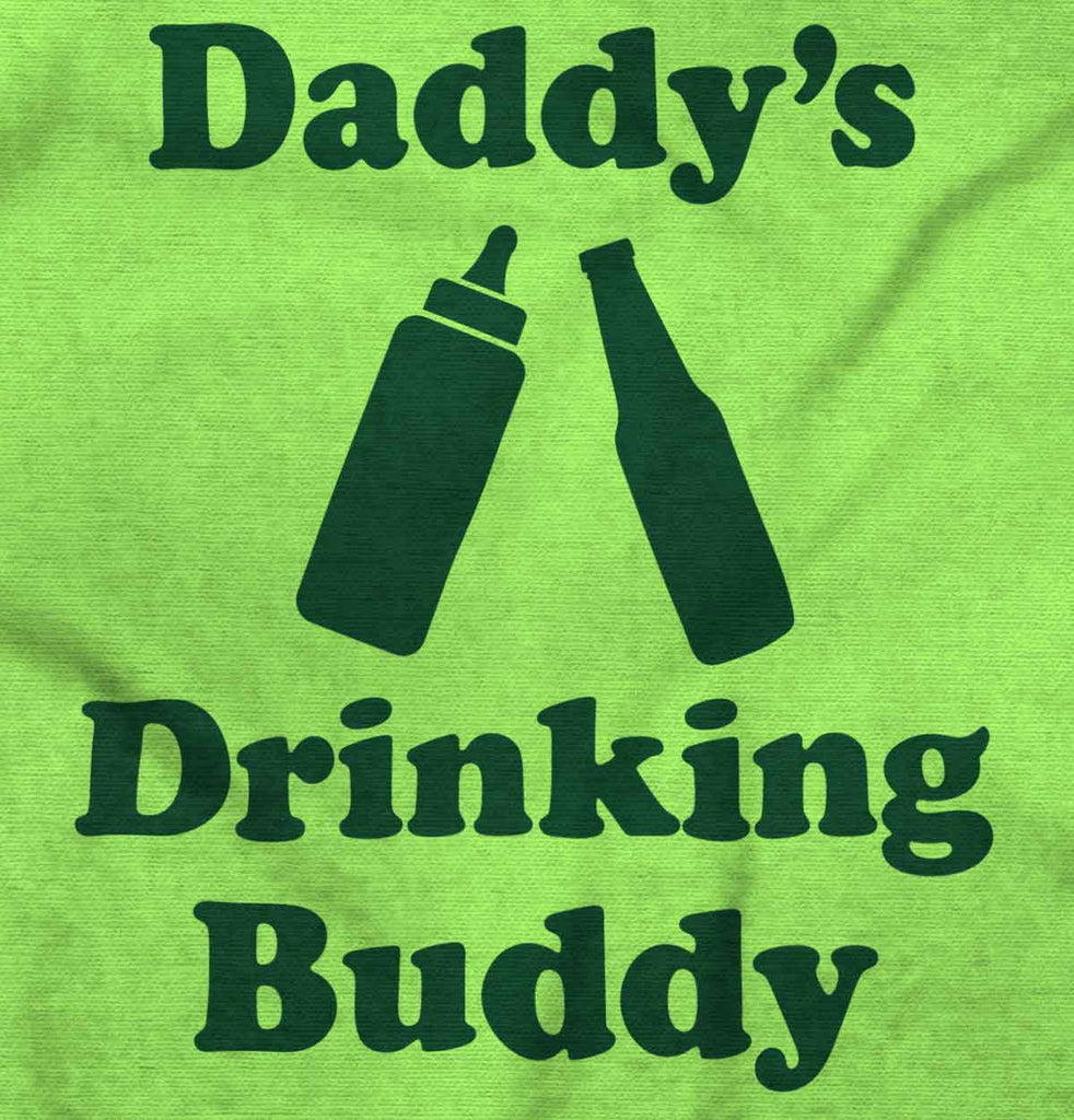 Drinking Buddy Romper Bodysuit-Direct To Garment Print-Brisco Baby