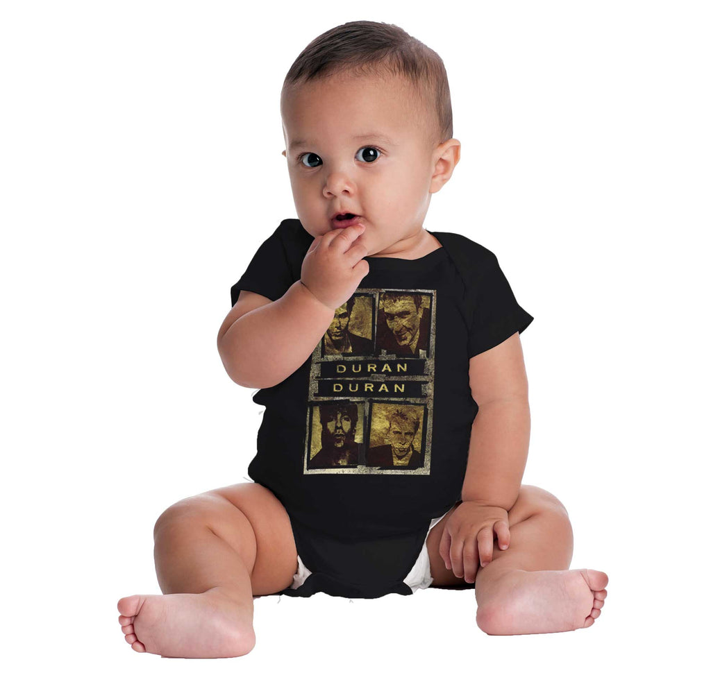 Duran Duran Romper Bodysuit-Direct To Garment Print-Brisco Baby