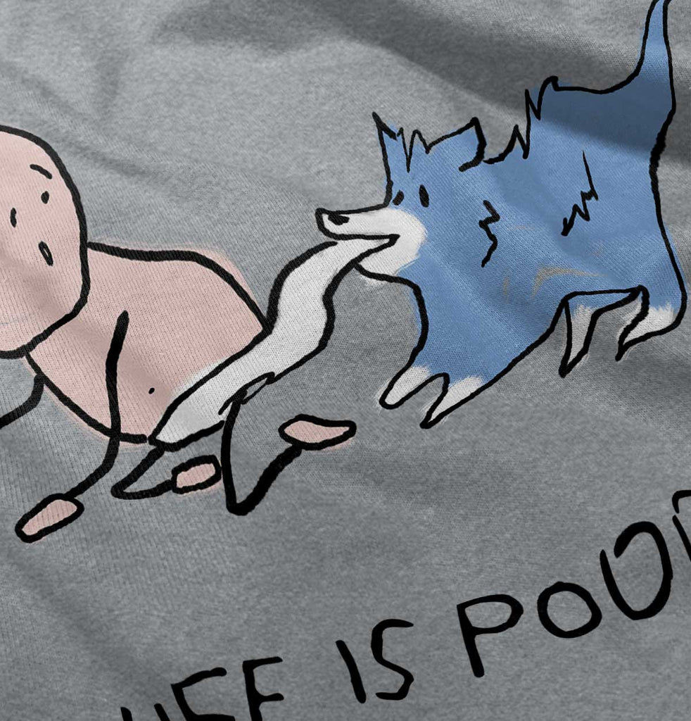 Dog Pull Romper Bodysuit-Direct To Garment Print-Brisco Baby