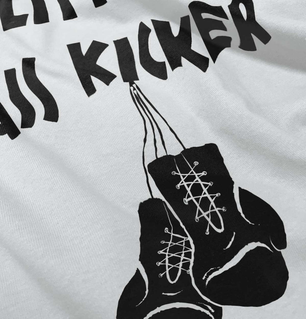 Little Ass Kicker Toddler Pullover Hoodie-Direct To Garment Print-Brisco Baby