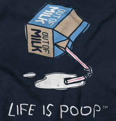 Out of Milk Infant Toddler T Shirt-Direct To Garment Print-Brisco Baby