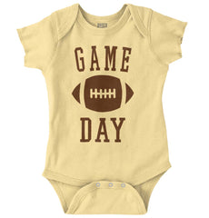 Game Day Romper Bodysuit-Direct To Garment Print-Brisco Baby