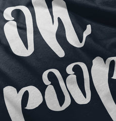 Oh Poop Romper Bodysuit-Direct To Garment Print-Brisco Baby