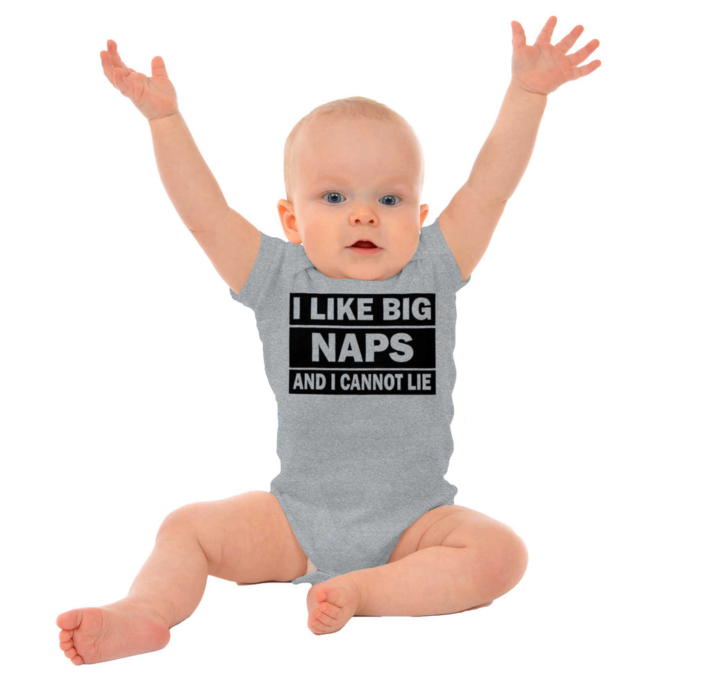Big Naps Romper Bodysuit-Direct To Garment Print-Brisco Baby