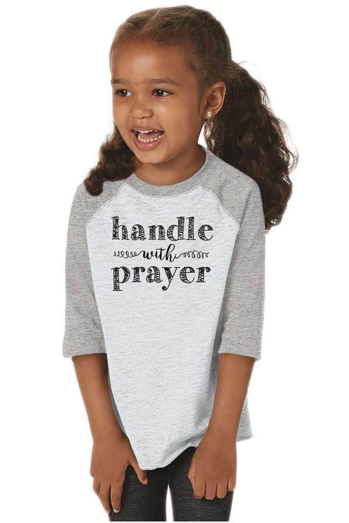 Handle With Prayer Toddler Baseball-Direct To Garment Print-Brisco Baby