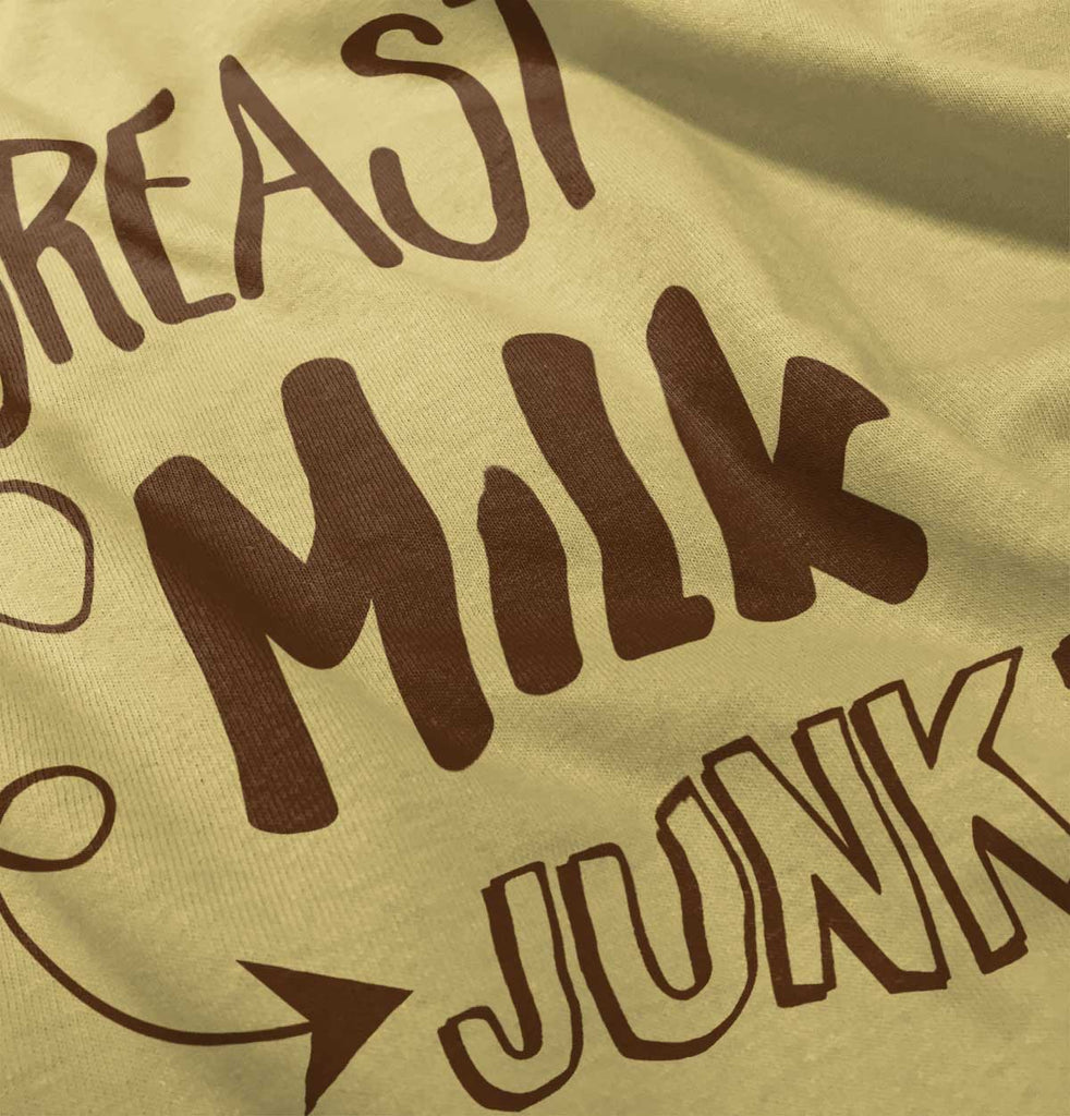 Milk Junkie Infant Toddler T Shirt-Direct To Garment Print-Brisco Baby