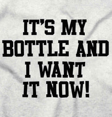 I Want It Now Infant Toddler T Shirt-Direct To Garment Print-Brisco Baby