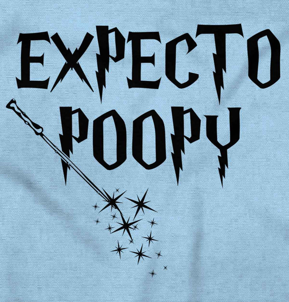 Expecto Poopy Romper Bodysuit-Direct To Garment Print-Brisco Baby