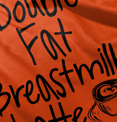 Breastmilk Latte Infant Toddler T Shirt-Direct To Garment Print-Brisco Baby