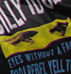 Eyes Without A Face Infant Baby Bib-Direct To Garment Print-Brisco Baby