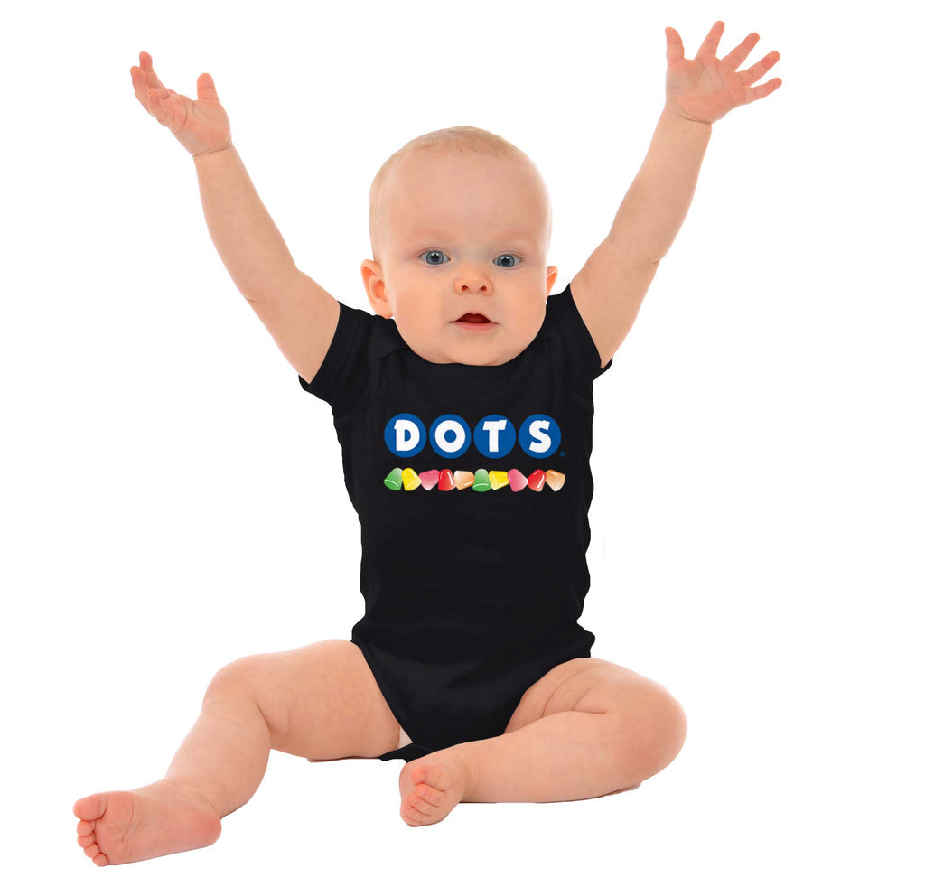 Dots Gumdrops Romper Bodysuit-Direct To Garment Print-Brisco Baby