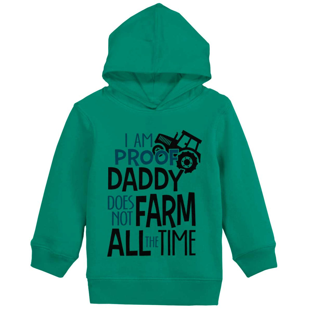 Farm All The Time Toddler Pullover Hoodie-Direct To Garment Print-Brisco Baby