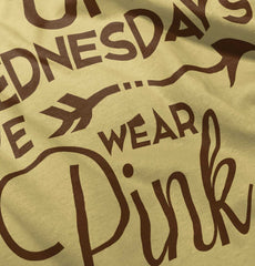 Wear Pink Infant Toddler T Shirt-Direct To Garment Print-Brisco Baby