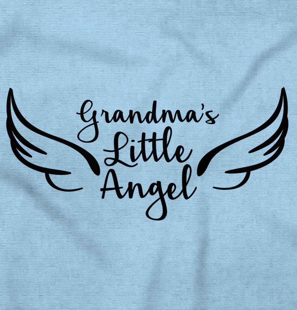 Grandma's Little Angel Infant Toddler T Shirt-Direct To Garment Print-Brisco Baby
