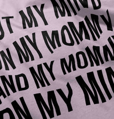 Mind On Mommy Infant Baby Bib-Direct To Garment Print-Brisco Baby