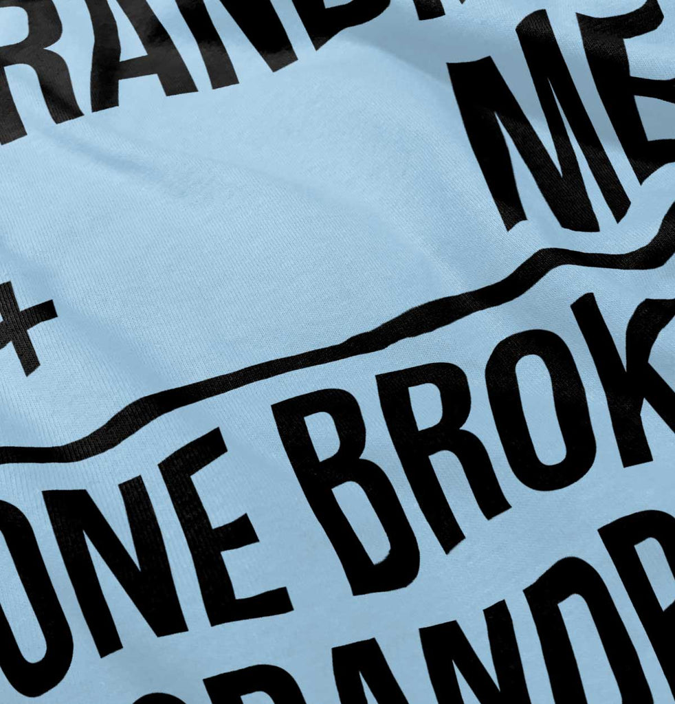 One Broke Grandpa Infant Toddler T Shirt-Direct To Garment Print-Brisco Baby