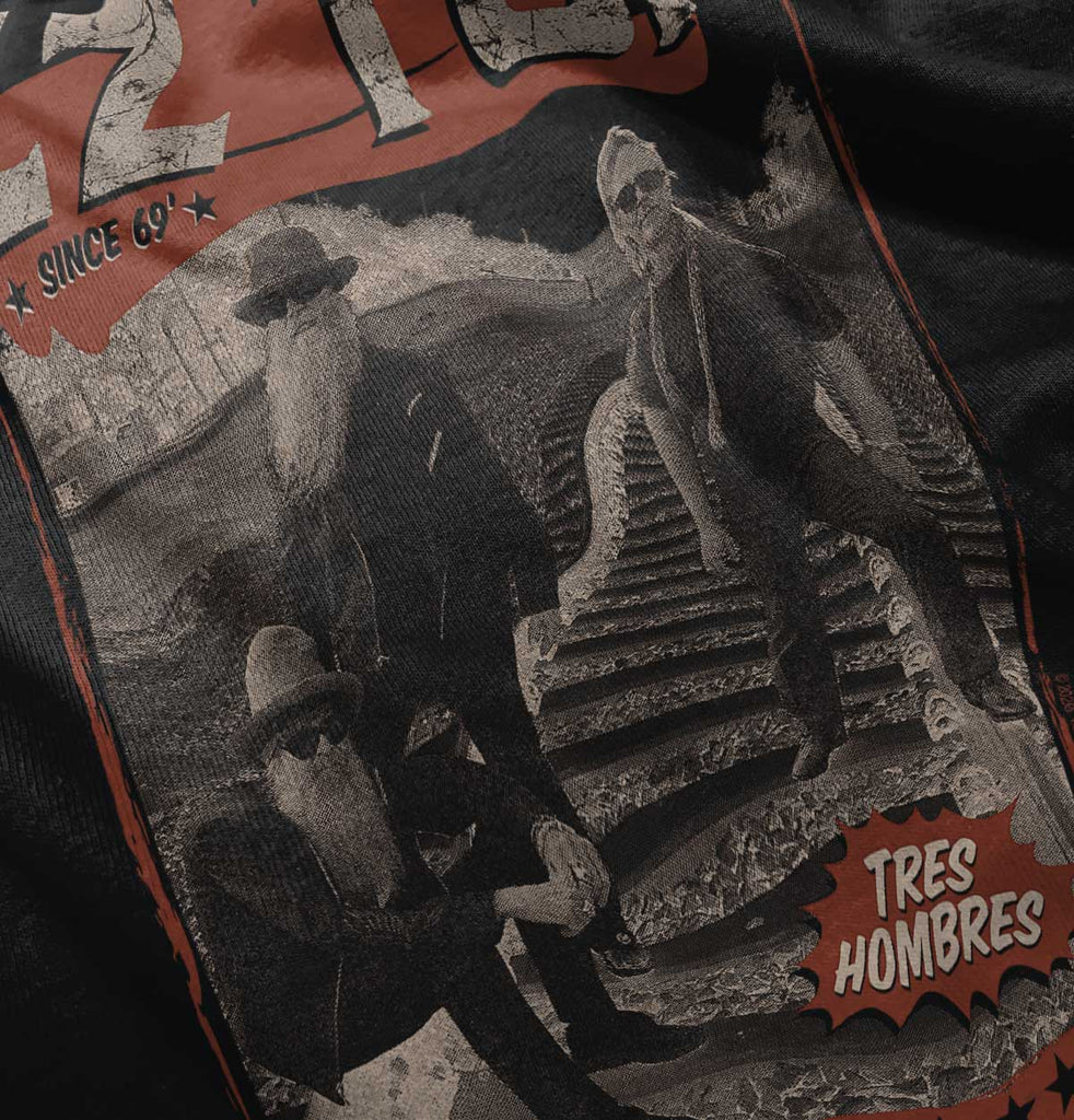 ZZ Top Tracks Infant Toddler T Shirt-Direct To Garment Print-Brisco Baby