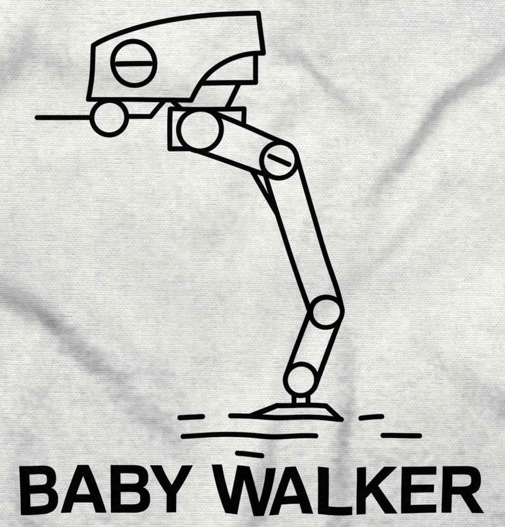 Daddy Walker Romper Bodysuit-Direct To Garment Print-Brisco Baby