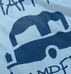 Happy Camper Infant Toddler T Shirt-Direct To Garment Print-Brisco Baby