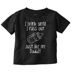 Like My Daddy Infant Toddler T Shirt-Direct To Garment Print-Brisco Baby