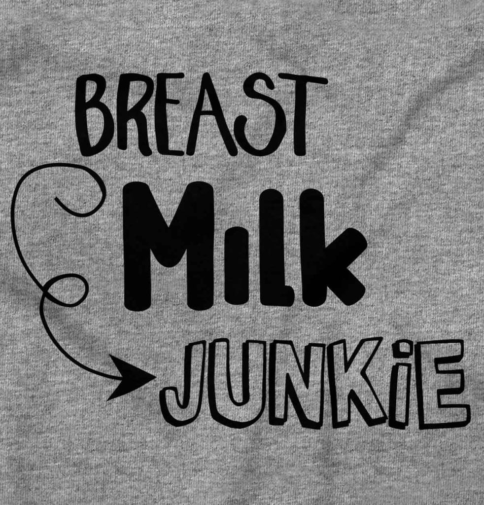 Milk Junkie Romper Bodysuit-Direct To Garment Print-Brisco Baby