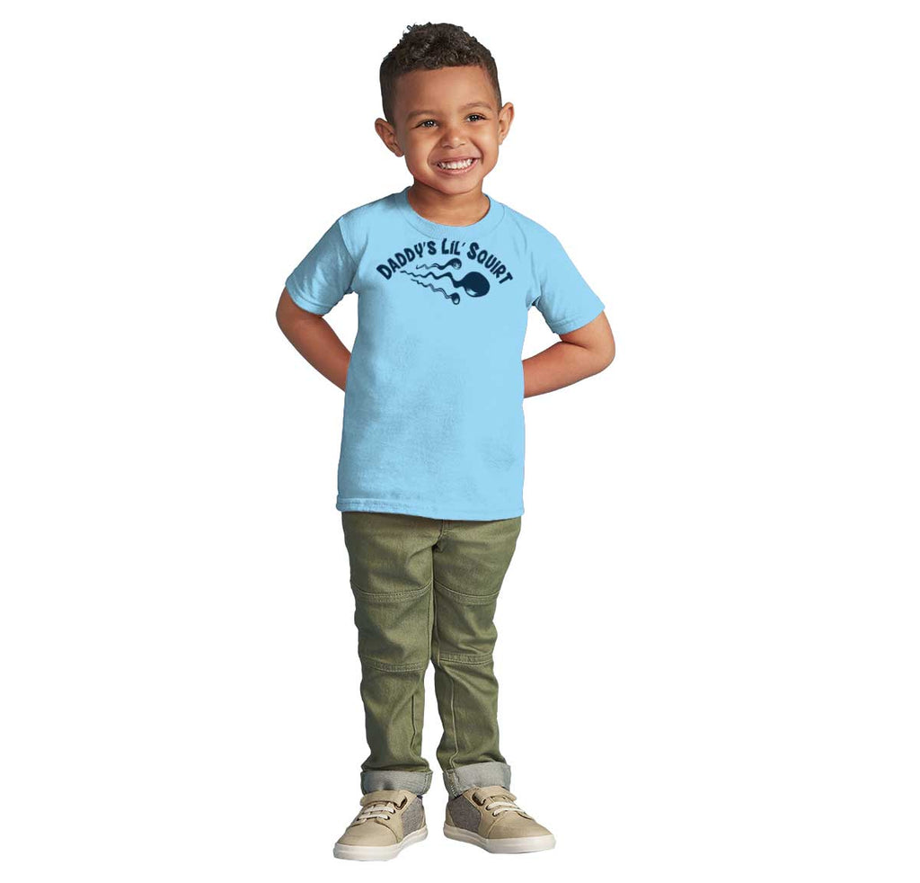 Lil Squirt Infant Toddler T Shirt-Direct To Garment Print-Brisco Baby