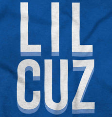 Lil Cuz Romper Bodysuit-Direct To Garment Print-Brisco Baby